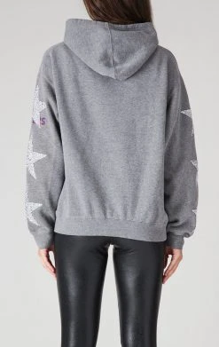 FURST OF A KIND VINTAGE COLLEGE VINTAGE SILVER STAR PATCH HOODIE