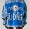 FURST OF A KIND VINTAGE DENIM JACKETS VINTAGE GRAPHIC BACK INSERT DENIM JACKET