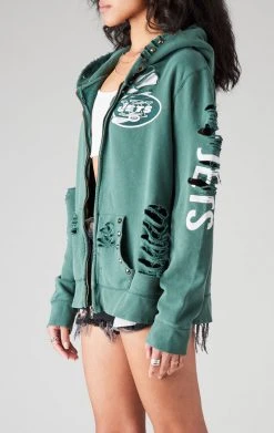 FURST OF A KIND VINTAGE RIPPED STUDDED ZIP UP HOODIE SALE 9 FURST OF A KIND VINTAGE RIPPED STUDDED ZIP UP HOODIE SALE