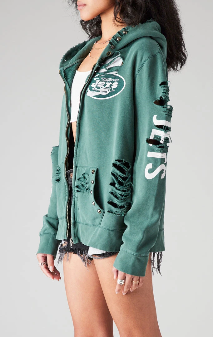 FURST OF A KIND VINTAGE RIPPED STUDDED ZIP UP HOODIE SALE 6 FURST OF A KIND VINTAGE RIPPED STUDDED ZIP UP HOODIE SALE