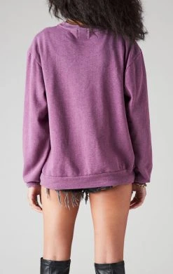 FURST OF A KIND SALE VINTAGE PURPLE OVERDYE SWEATSHIRT