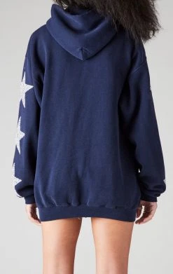 FURST OF A KIND VINTAGE SILVER STAR PATCH HOODIE