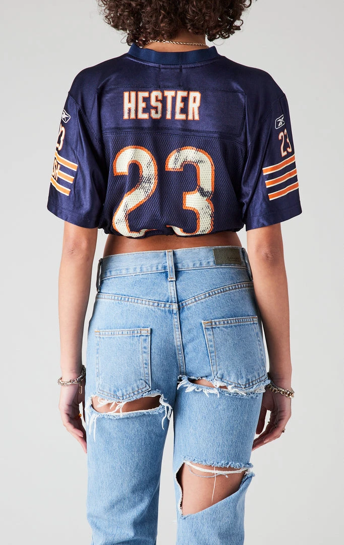 FURST OF A KIND VINTAGE NFL VINTAGE DRAWSTRING CROPPED JERSEY 4 FURST OF A KIND VINTAGE NFL VINTAGE DRAWSTRING CROPPED JERSEY