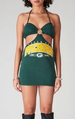 FURST OF A KIND VINTAGE DRESSES VINTAGE CUT OUT HALTER DRESS